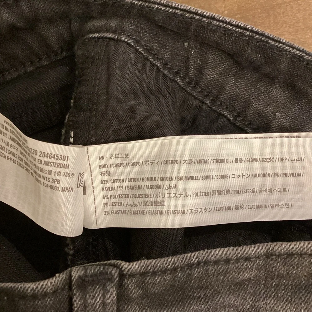 Abercrombie Fitch 0 (25) Skinny High Rise Jeans Women’s Black Stretch